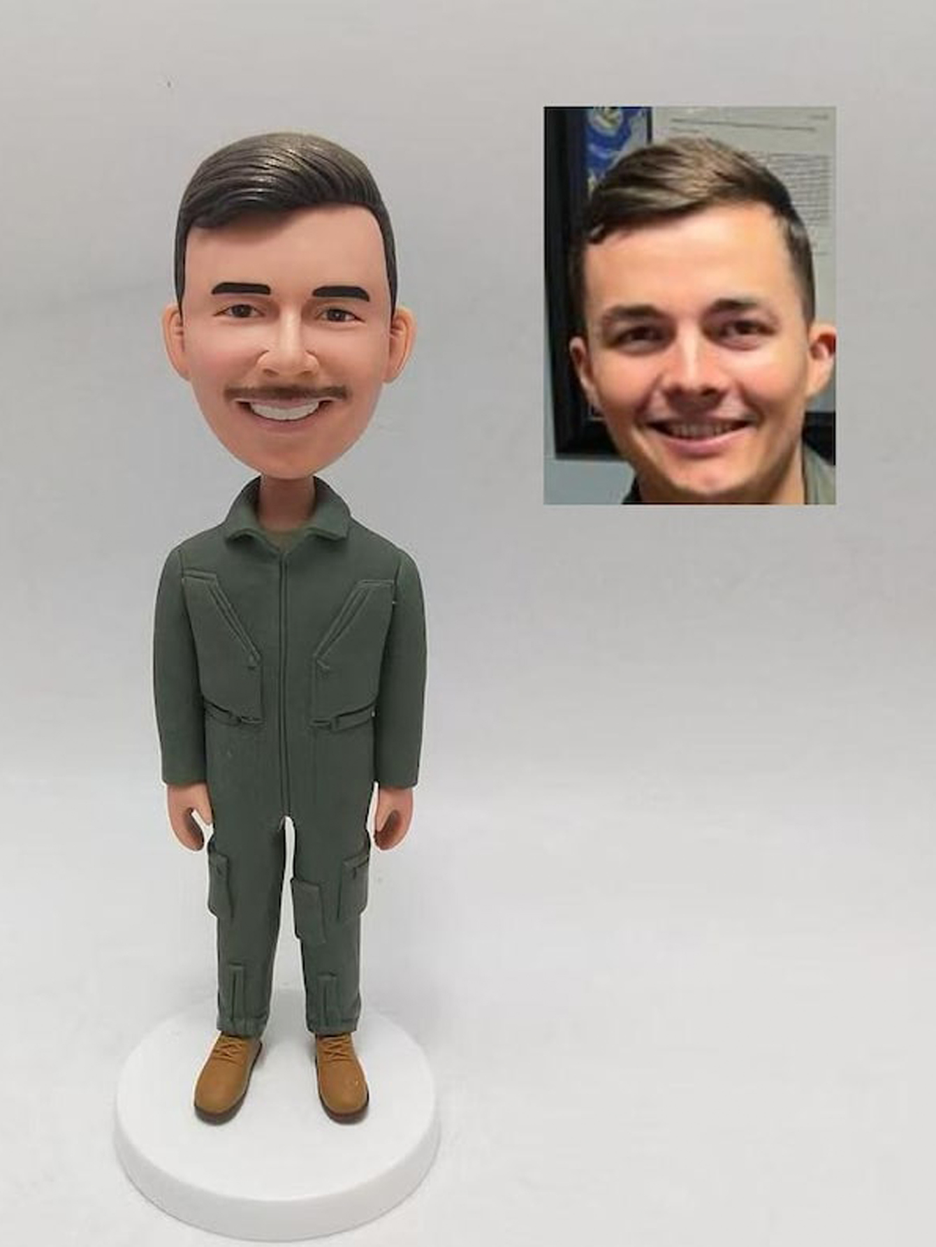 Personalized Clay Shaking Dolls, Customized Unique Gifts